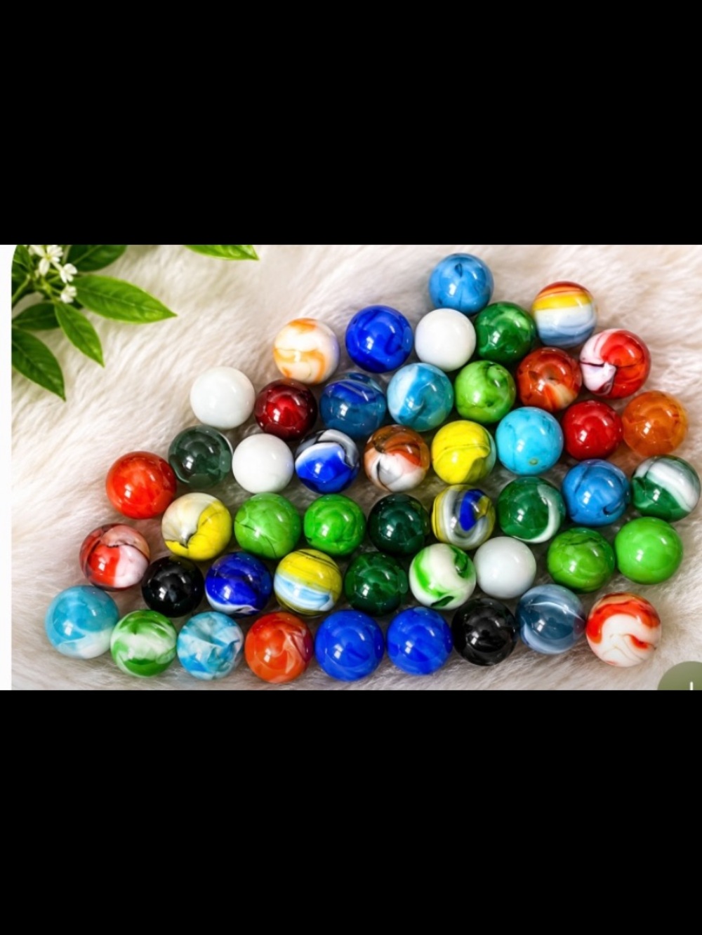 Vintage-Style Glass Marbles - Colorful
Mixed Lot
